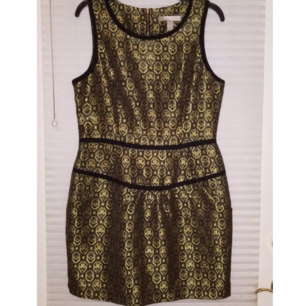 FOREVER 21 GOLD&BLACK DRESS